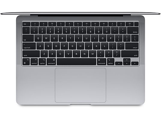 APPLE MacBook Air (2020) MGN63D/A, Notebook mit 13,3 Zoll Display, Apple M1 Prozessor, 16 GB RAM, 256 GB SSD, M1, Space Grau APPLE MacBook Air (2020) MGN63D/A, Notebook mit 13,3 Zoll Display, Apple M1 Prozessor, 16 GB RAM, 256 GB SSD, M1, Space Grau